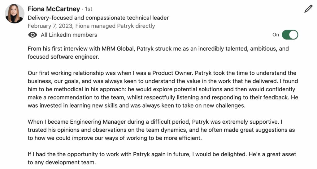 testimonial rockstar programmer kickoff program