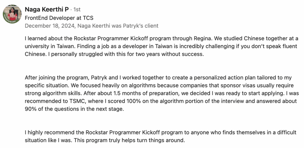opinion about rockstar programmer kickoff program