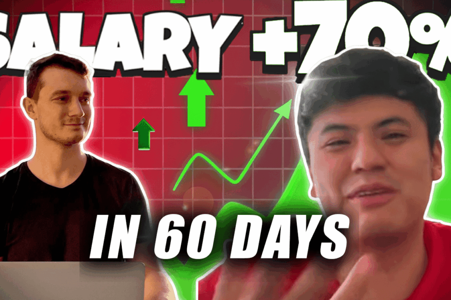 thumbnail showing how miguel, python dev from peru started earning 70% more in 60 days